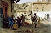 unknow artist, Arab or Arabic people and life. Orientalism oil paintings 98